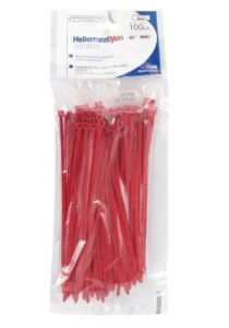 ABRACADEIRA NYLON 200 X 4,6 MM – VERMELHO