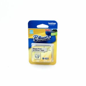 FITA 12MM PRETO SOBRE PRATA