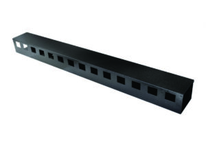 GUIA DE CABO VERTICAL 36U P/ RACK COLUNA – PRETO