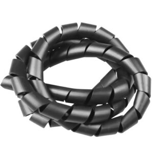 ESPIRAL PLASTICO 3/4POL PRETO