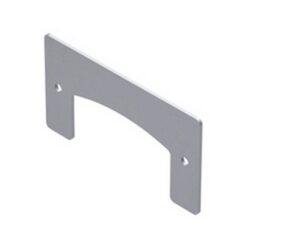 ARREMATE P/ PAREDE PERFIL 45MM BRANCO