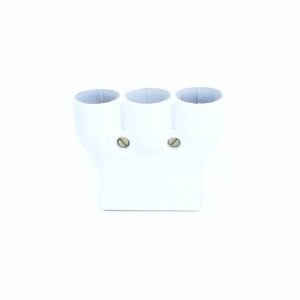ADAPTADOR P/ ELETRODUTOS 25MM BRANCO 3 X 1POL