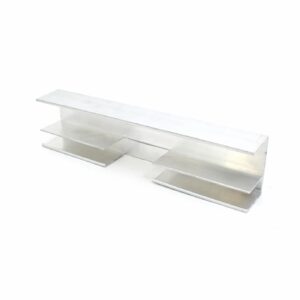 SEGMENTO DE PERFIL DUPLO 45D NATURAL P/ DERIVACAO