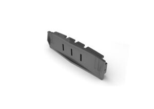 TAMPA TERMINAL P/ DUTO SLIM CINZA