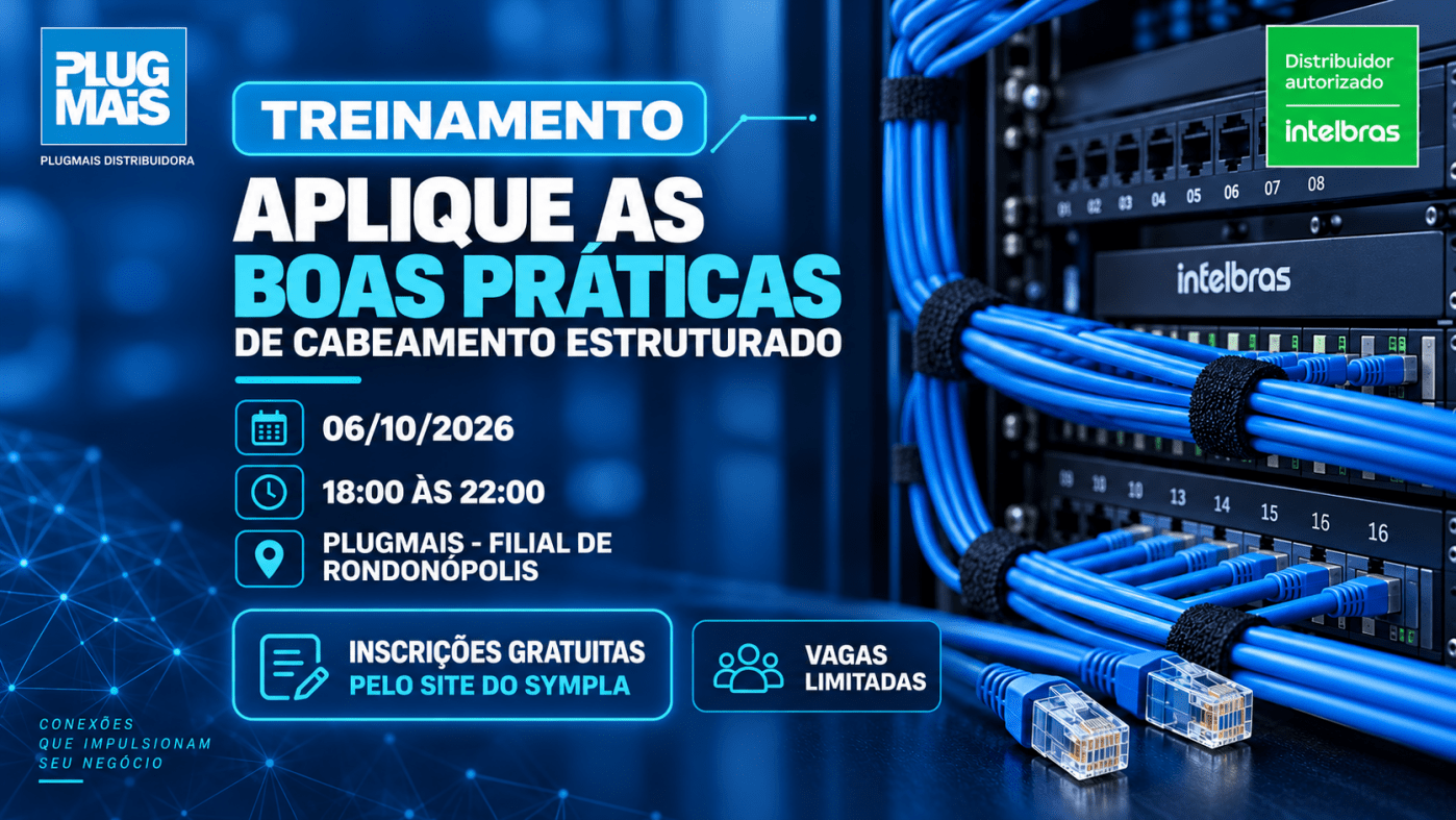 Rondonópolis — Boas práticas de cabeamento estruturado